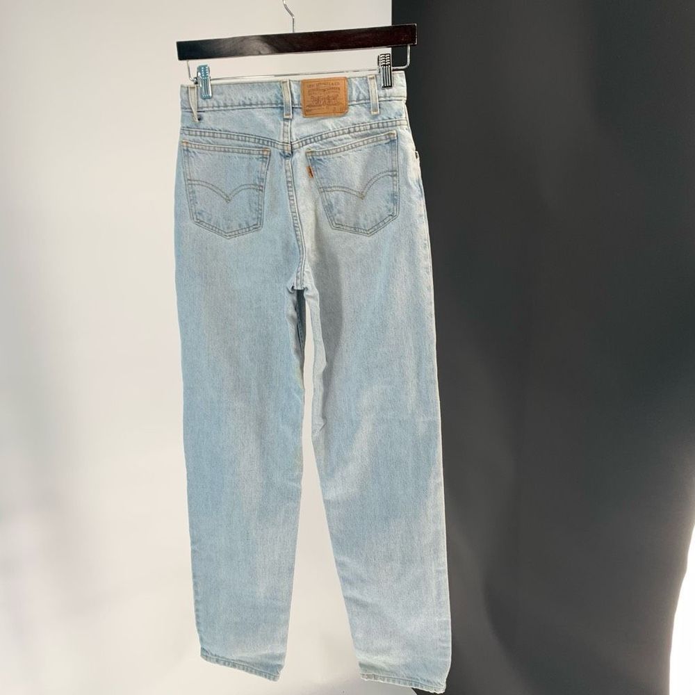 Levi’s vintage orange tab 550 student w 29 l 32 womens fits like xs sz 0 -2 - Picture 5 of 11